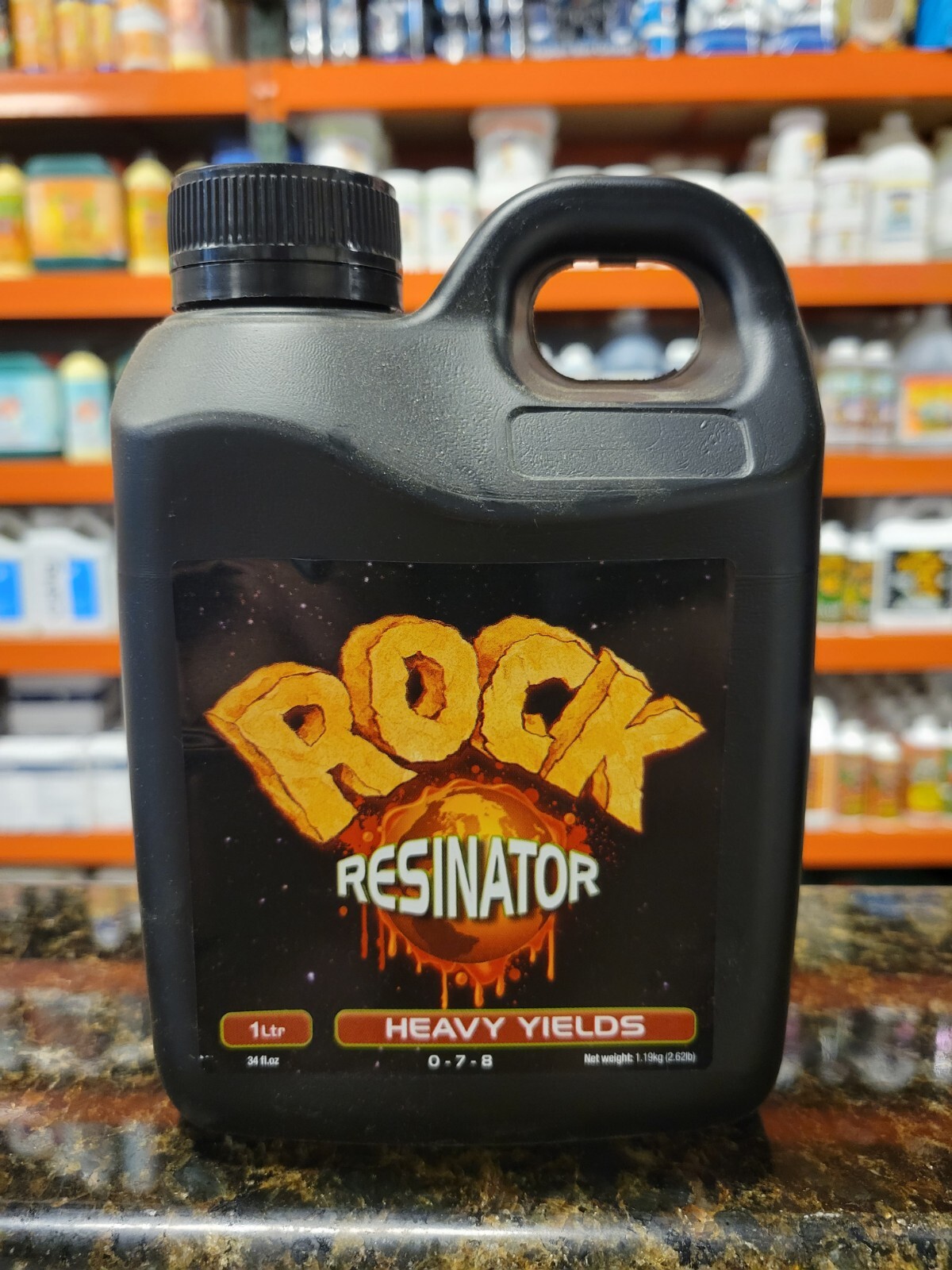 Rock Resinator - 1 Liter - 34 Fl Oz Heavy Yields 0-7-8 NPK for Flowering Plants gallery