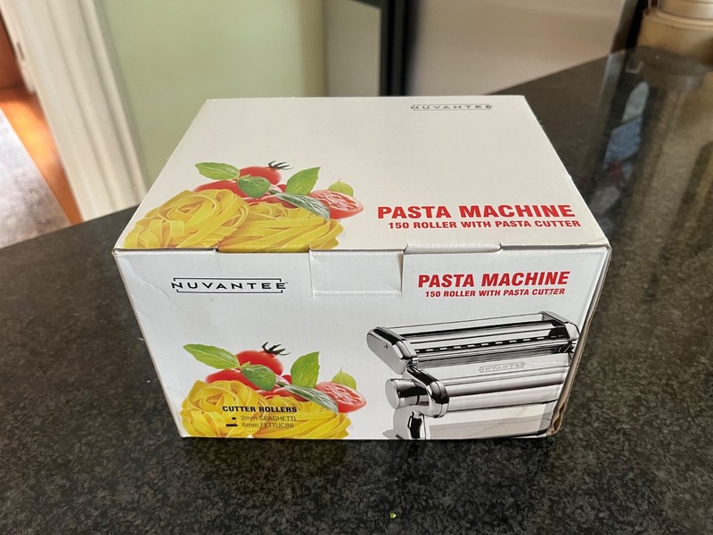 NEW! Nuventee Pasta Maker. Excellent! 4.3 stars on Amazon and 6,000 reviews gallery