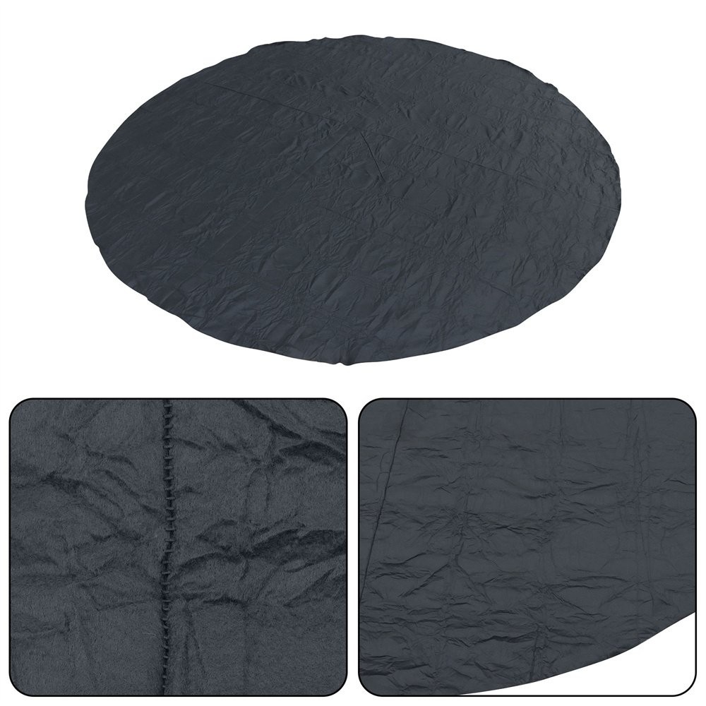 16 FT Black Thicker Pool Liner Pad For Ground Swimming Pools Extends Liner Life