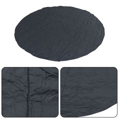16 FT Black Thicker Pool Liner Pad For Ground Swimming Pools Extends Liner Life