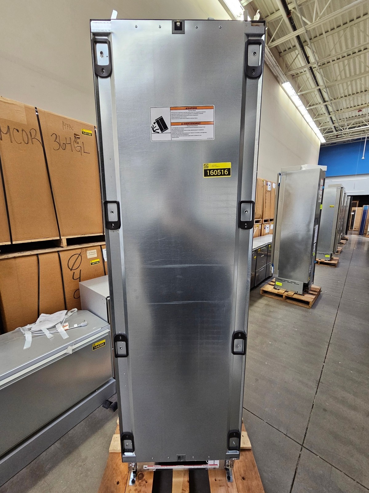 Blue Star BIFP24R0 24" Panel Ready Right Hand Hinge Column Freezer NOB #160516 gallery
