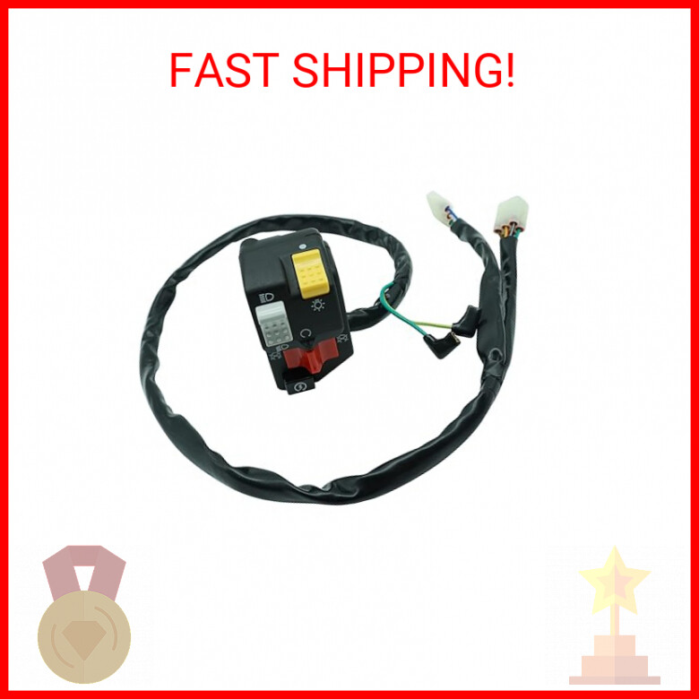M MATI Left Handlebar Button Start Stop Kill Headlight Switch for Honda TRX400EX gallery
