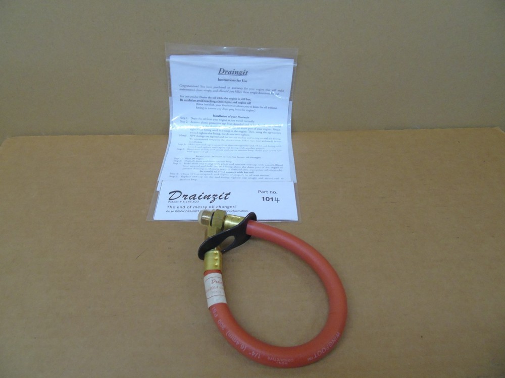 Drainzit HON1014, Quick Oil Change Drain Valve For Honda , 14mm x 10mm