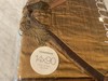 Crate & Barrel Gold Runner Silk Blend 90x14 100% silk face 2 tassels gallery