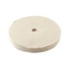 1 Pack 200 MM Buffing Polishing Wheel 8" x 5/8" Arbor x 50Ply White Fine Cotton gallery