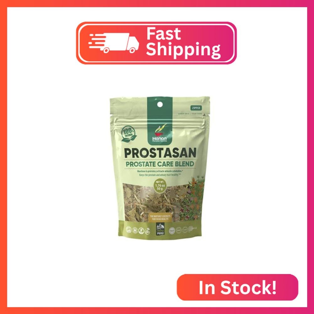 Hanan Peruvian Secrets Prostasan Herbal Tea | 100% Natural Prostate Care Blend | gallery
