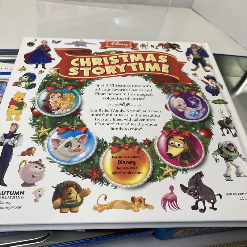 DISNEY Advent 7 Days Until Christmas Countdown BOOK Locking Tin Sticker NEW Gift gallery