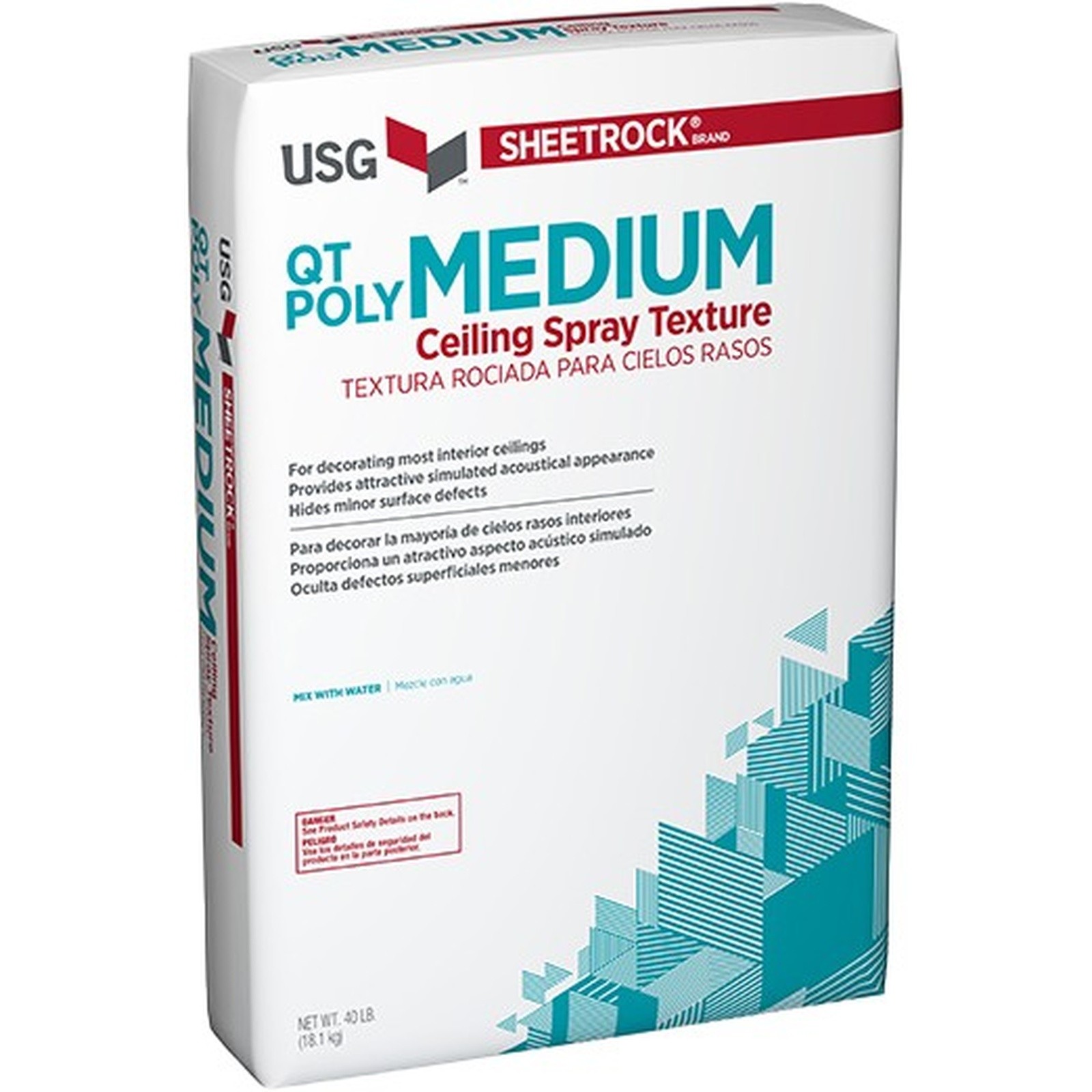 USG 540795060 40Lb Bag Qt Medium Imperial Ceiling Texture Powder gallery
