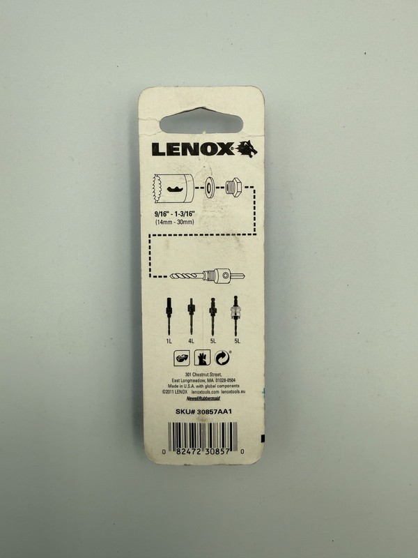 LENOX 5L SNAP-BACK Standard Arbor Adaptor , Fits Arbor 1L, 4L, 5L - 30857AA1 gallery