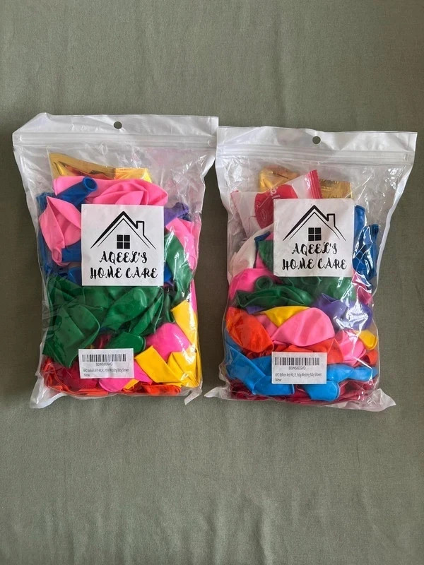Multi-coloured Balloon Bundle x2 Pack Birthdays Festival Gift Parties