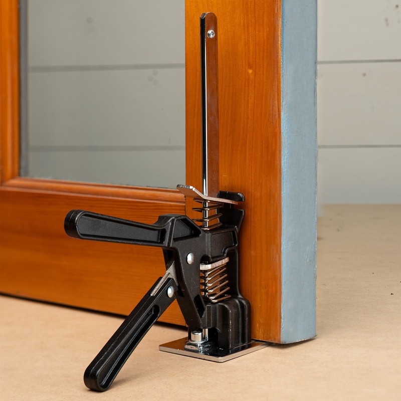 Hand Lifting Jack Tool - Labor Saving Arm Jack for Installing Windows or Doors gallery