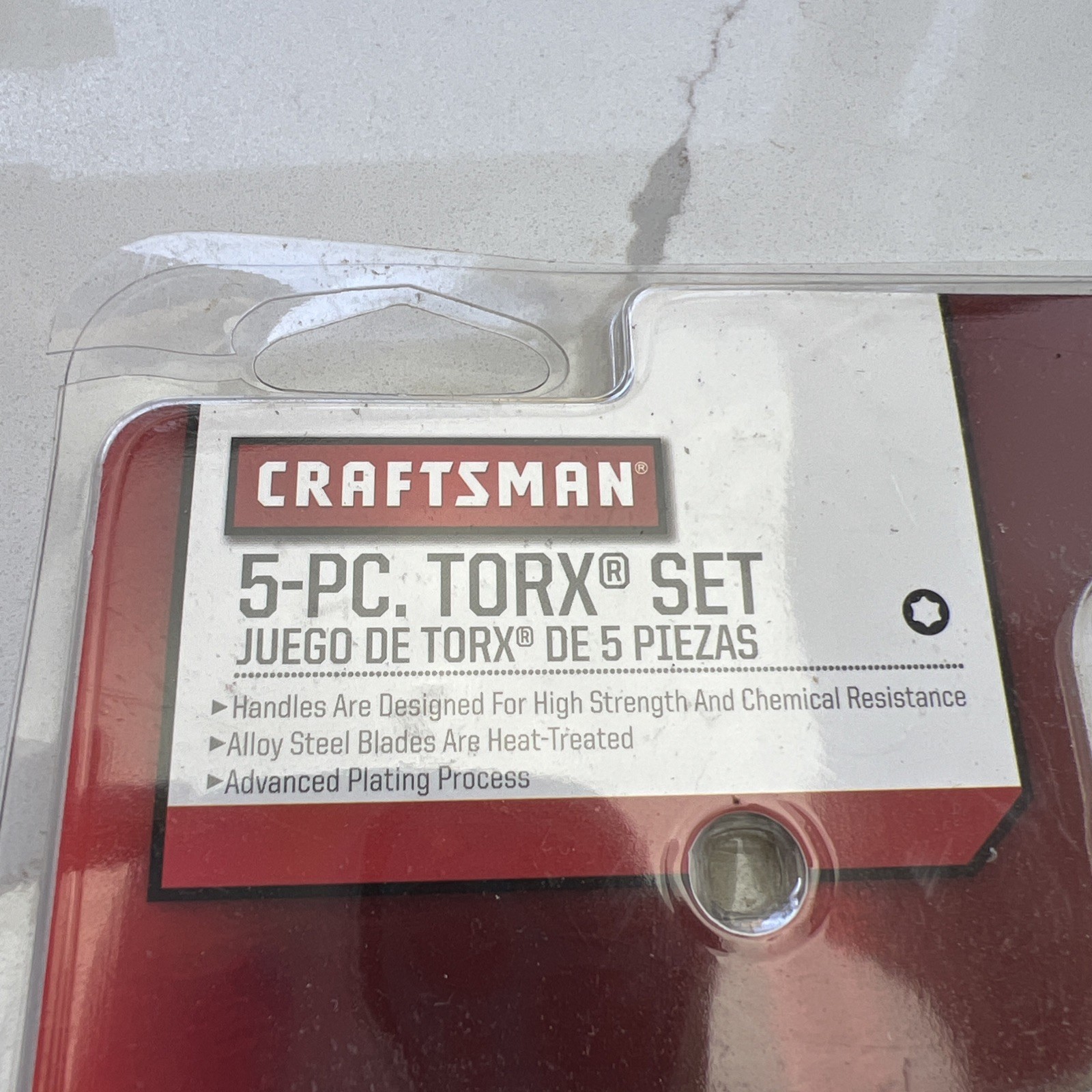 Sears Craftsman 5 Piece Torx Screwdriver Set T10-T30 (9-41404) Made in USA NOS gallery