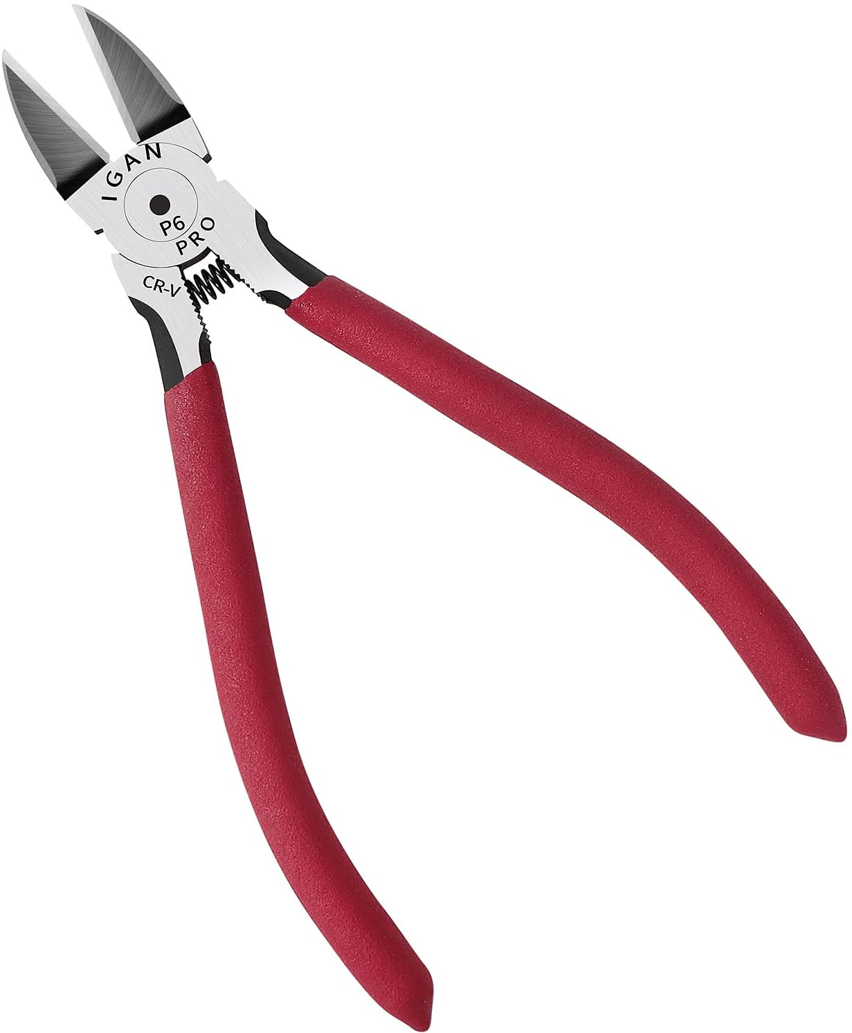 IGAN-P6 Wire Flush Cutters, 6-Inch Ultra Sharp & Powerful Side Cutter Clippers gallery