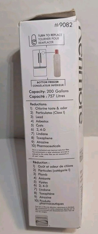 New 1 Pack Kenmore 9082 Replacement Refrigerator Water Filter For 469082 9903 gallery