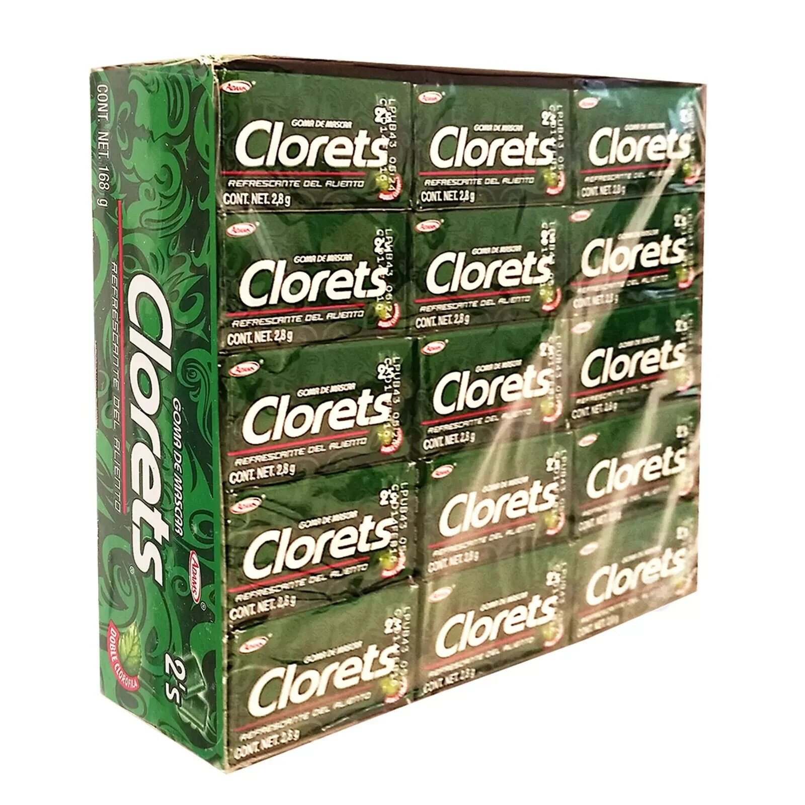 Clorets Gums, 4 PACK! Clorets 60 Pack Mint Flavored Gum – 480 Total Pieces gallery