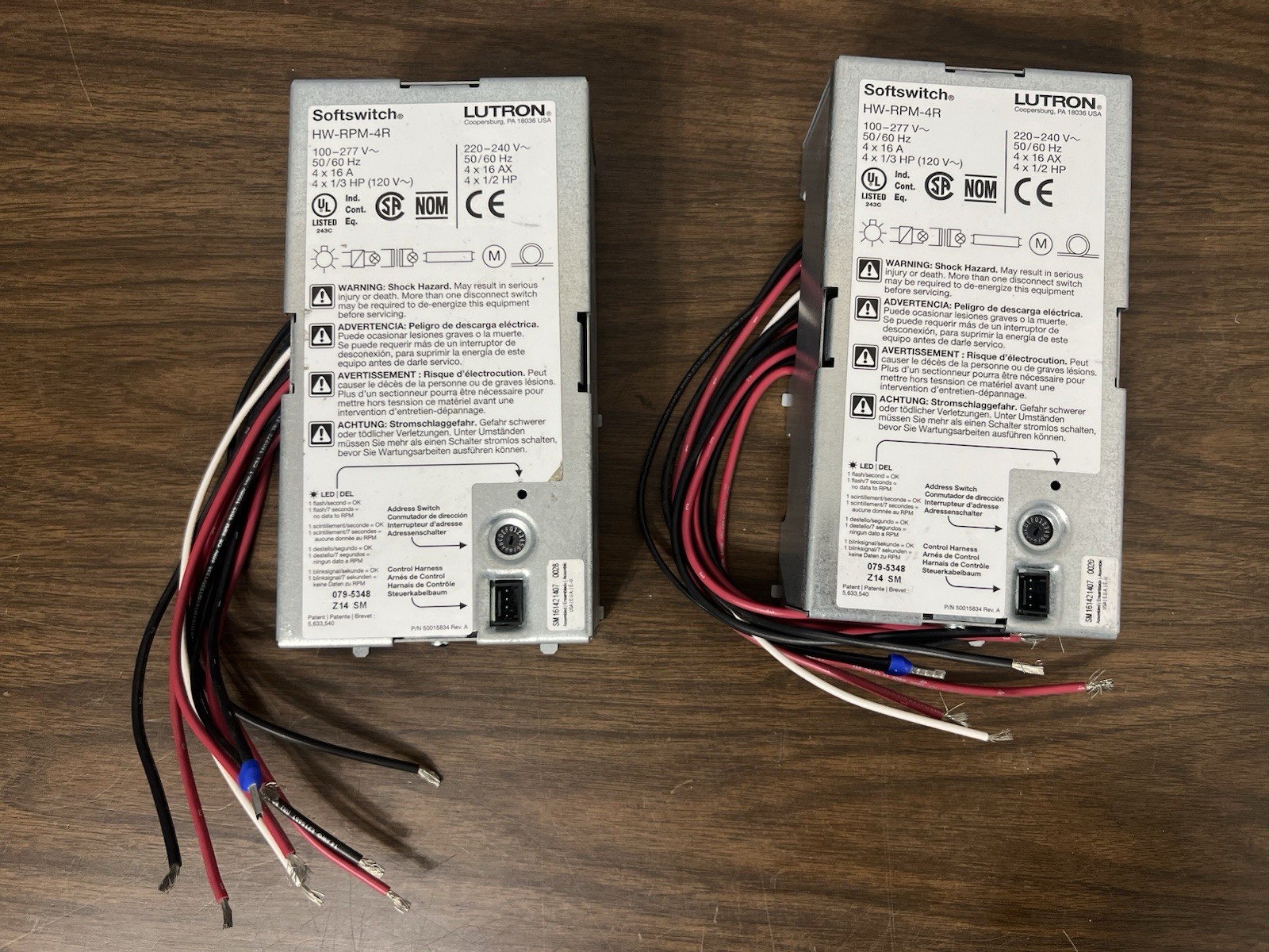 LUTRON HW-RPM-4R HomeWorks Remote Power Module - Softswitch ( PRICE FOR 1 UNIT ) gallery