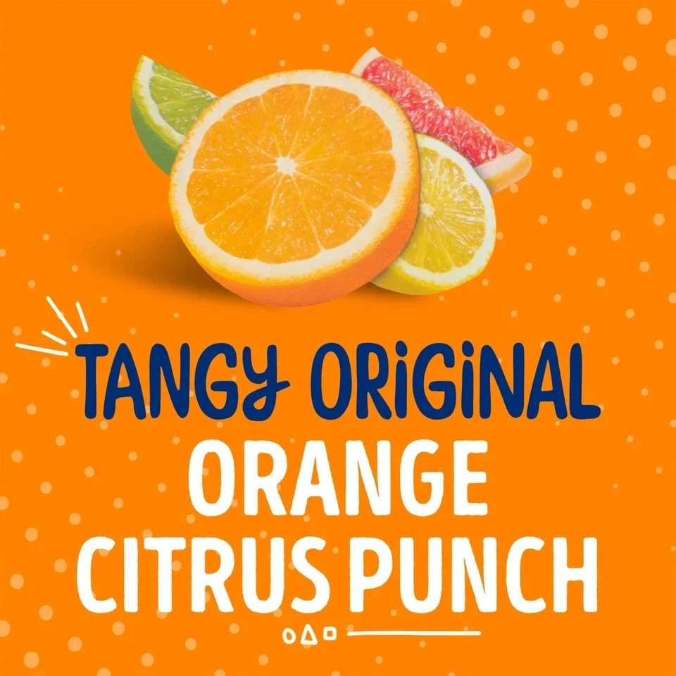 SUNNYD Tangy Original Shelf Stable Orange Juice Drink, 18 Count, 6.75 fl oz Bott gallery