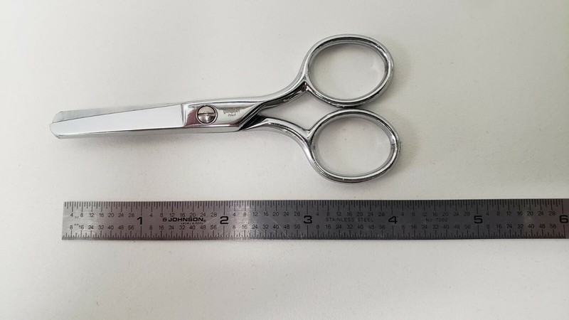 GINGHER Reconditioned Round Tip Multi-Purpose 4" Pocket Scissors  gallery