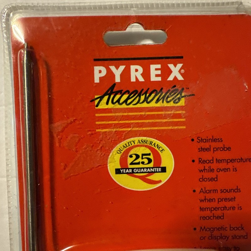 Pyrex Accessories Digital Probe Thermometer Food Oven Robinson NOS SEE INFO PICS gallery