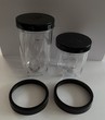 Replacement Magic Bullet Blender MBR 1101 2/ Cups With Storage Lids New Open Box gallery