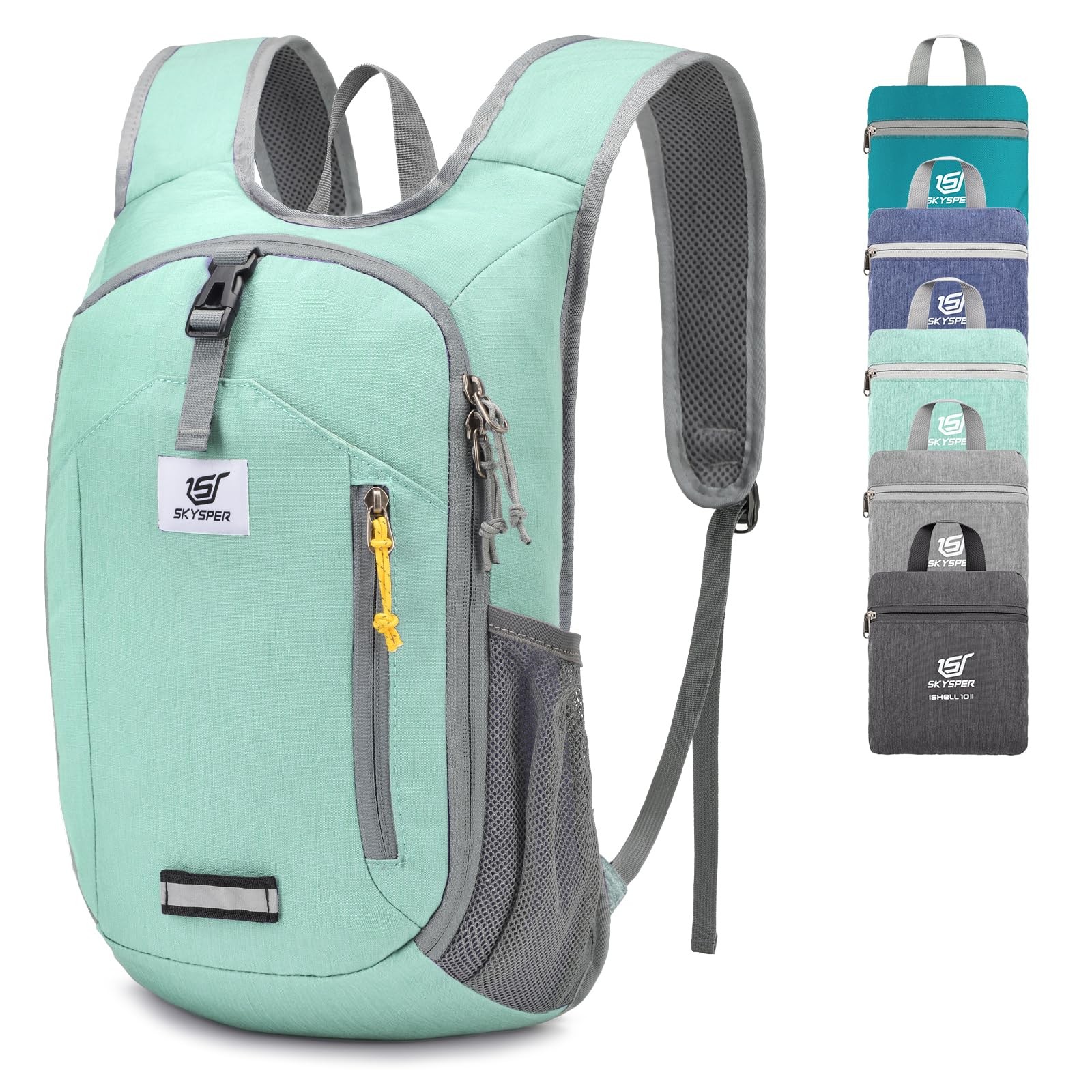 Small Hiking Backpack 10L Foldable Daypack Packable Lightweight Travel Bag