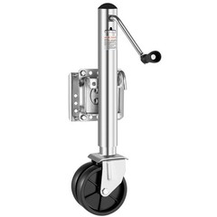 Trailer Jack with Wheel, 2000 lbs Load Capacity, Heavy Duty Swivel Boat Trailer