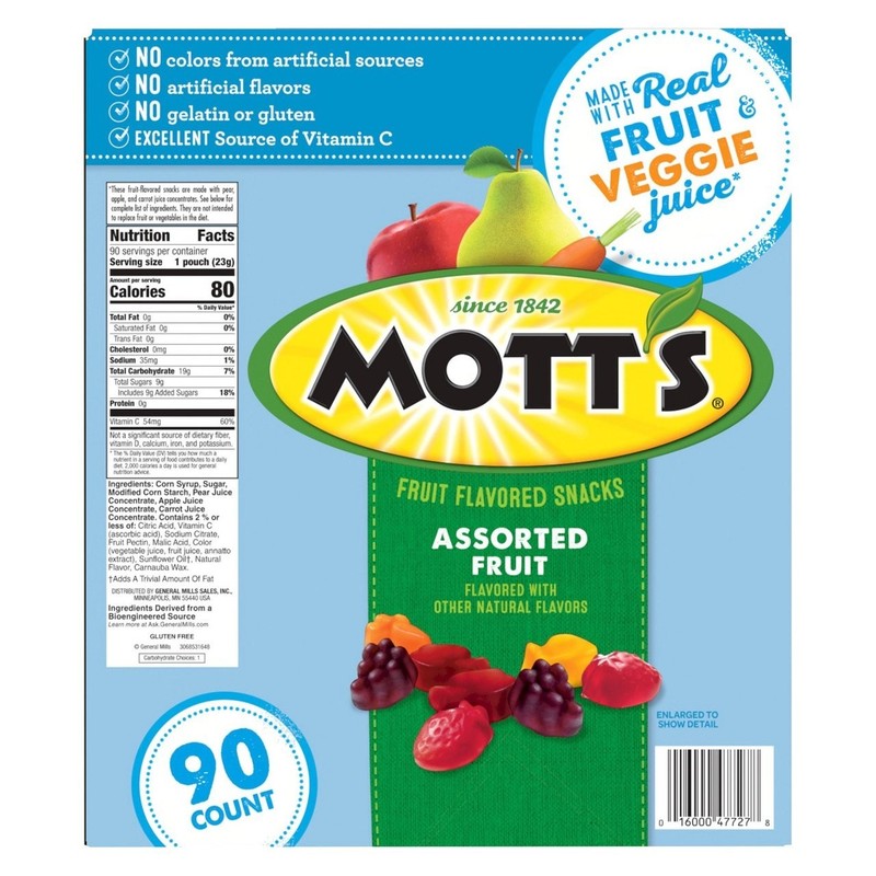 Mott's Assorted Fruit Flavored Snacks, 0.8 oz., 90 pk. Fast shipping gallery