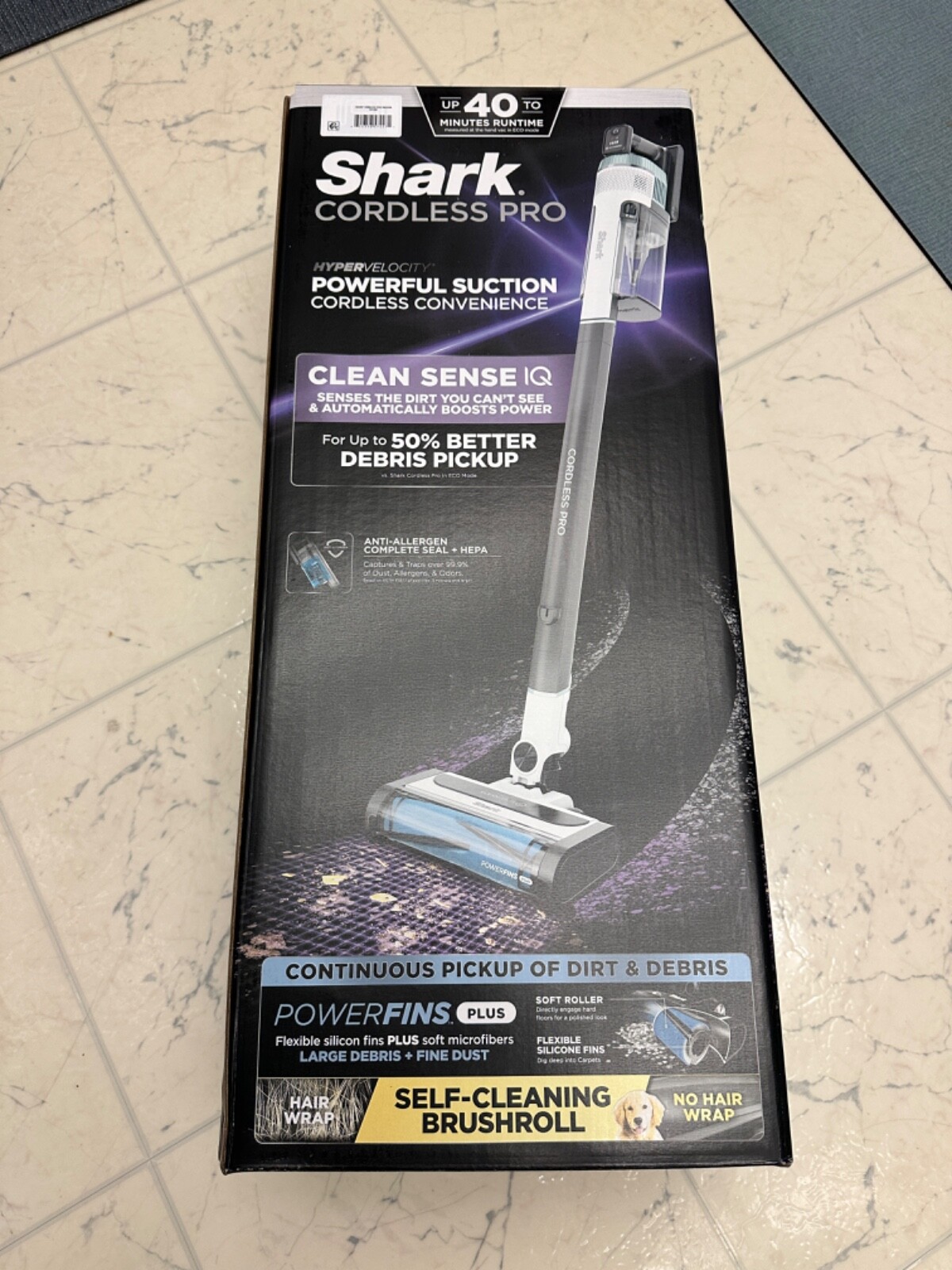 shark cordless pro With Clean Sense IQ (iz540h); 40 Minutes Run Time Free Ship! gallery