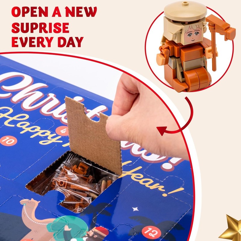 Creative Countdown to Christmas: Nativity Building Blocks Advent Calendar 2025 gallery