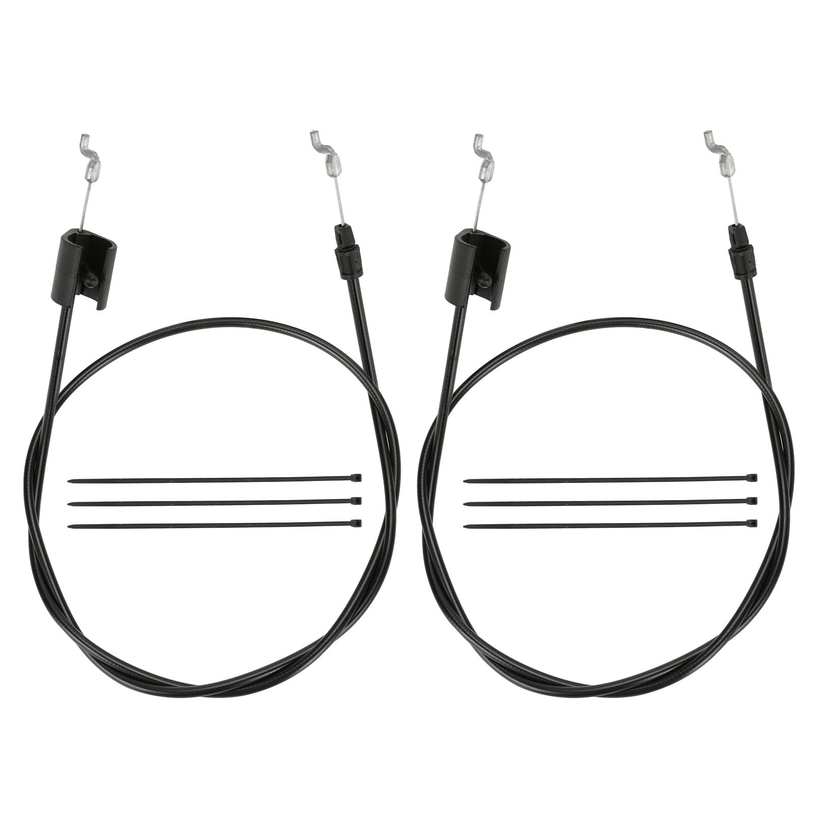Lawn Mower Throttle Control Cable 53.5 In Gas Mower Engine Maintenance Wire Line gallery