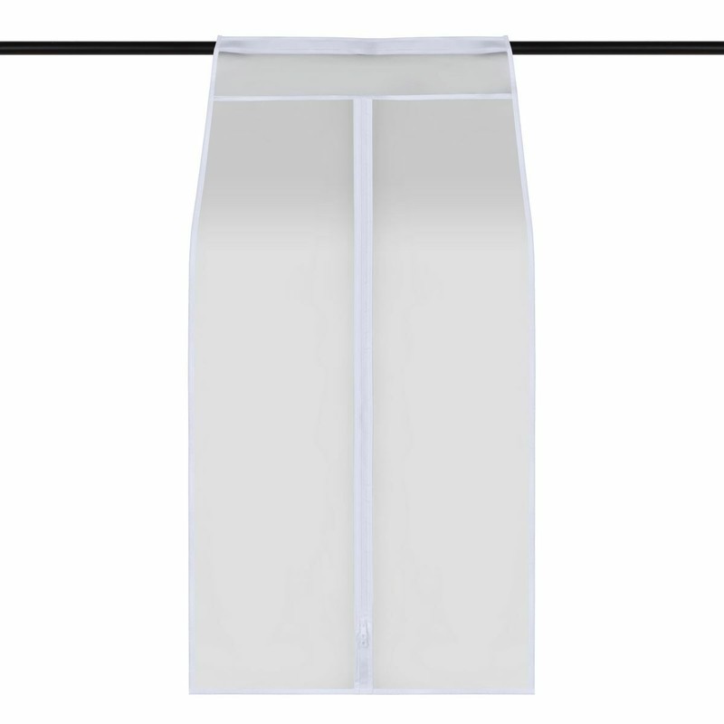 Clothes Storage Dust Cover Moisture-proof Garment Rack Cover Bag Dress Organizer gallery