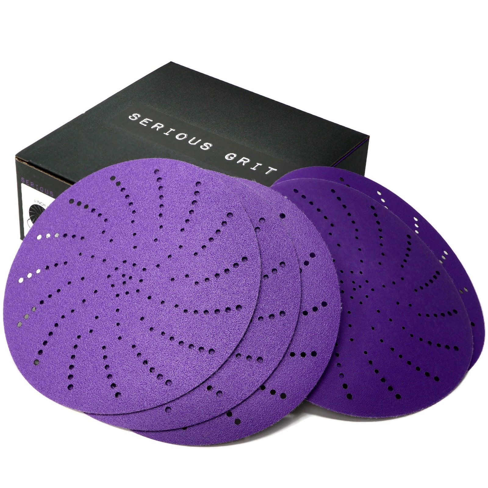 6" Ceramic Multi-Hole Hook & Loop Discs gallery