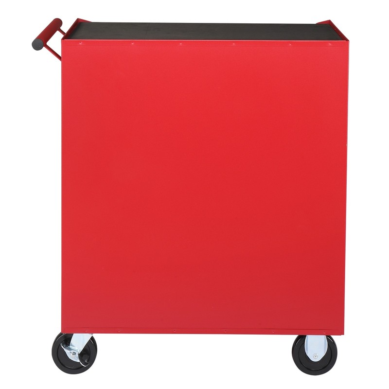 4-Drawer Rolling Tool Chest with Lock & Key, Tool Storage Cabinet with Wheels US gallery