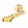 Laundry Tub Garden Hose Connector, 3/4" GHT, 90 Degree Brass Hose Elbow Adapter gallery
