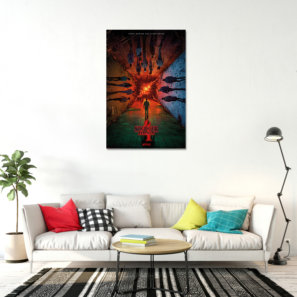 Stranger Things 4 - TV Show Poster (Season 4 - Regular Style 1) (Size: 24 x 36") gallery