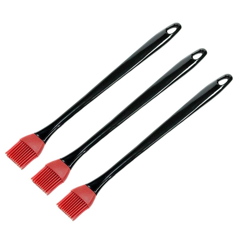Chef Craft 13.5" Silicone Basting Brush - Long Handle Great for BBQ Grilling gallery