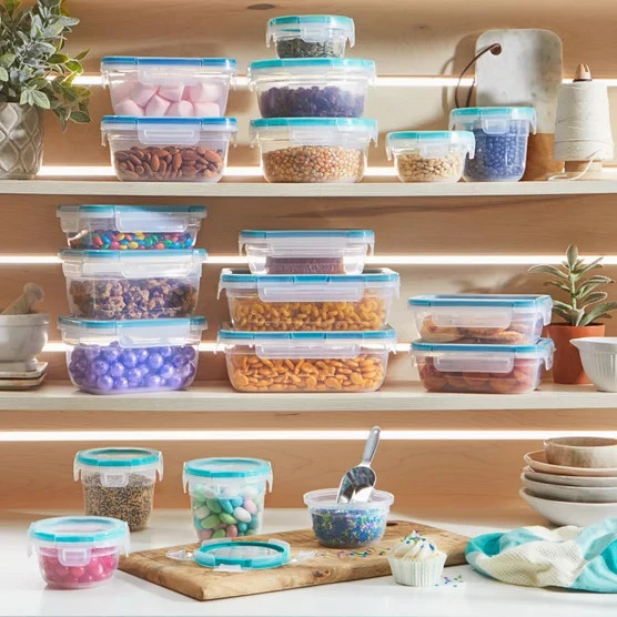 Snapware 38-piece Plastic Food Storage Set BPA Free Snaplock Lids gallery