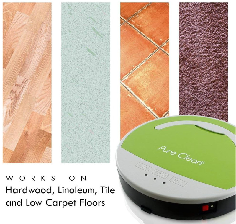 Pyle Pure Clean Smart Robot - Automatic Vacuum Floor Cleaner - PUCRC15 gallery