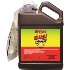 Hi-Yield Killzall Quick Non-Selective Weed and Grass Killer with Sprayer, 1 Gal
