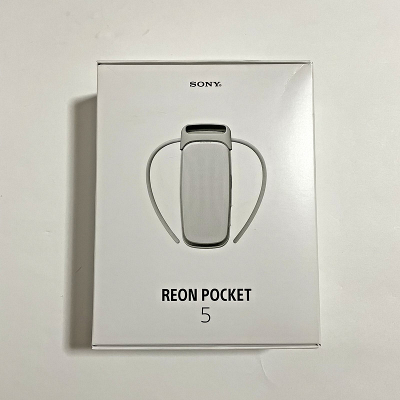 Sony Reon Pocket 5 Wearable Thermo Device RNPK-5 Neckband White 2024 Model gallery