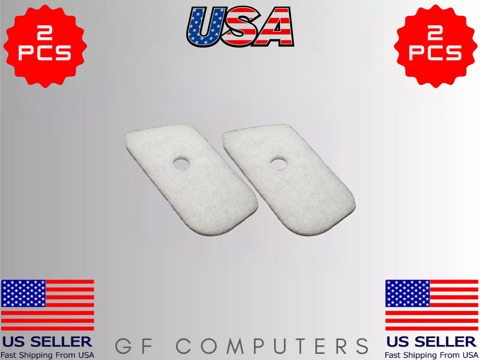 2 Pack Air Filter for Husqvarna Trimmer Strimmer 128C 128CD 128L 128LD 124L 124C gallery