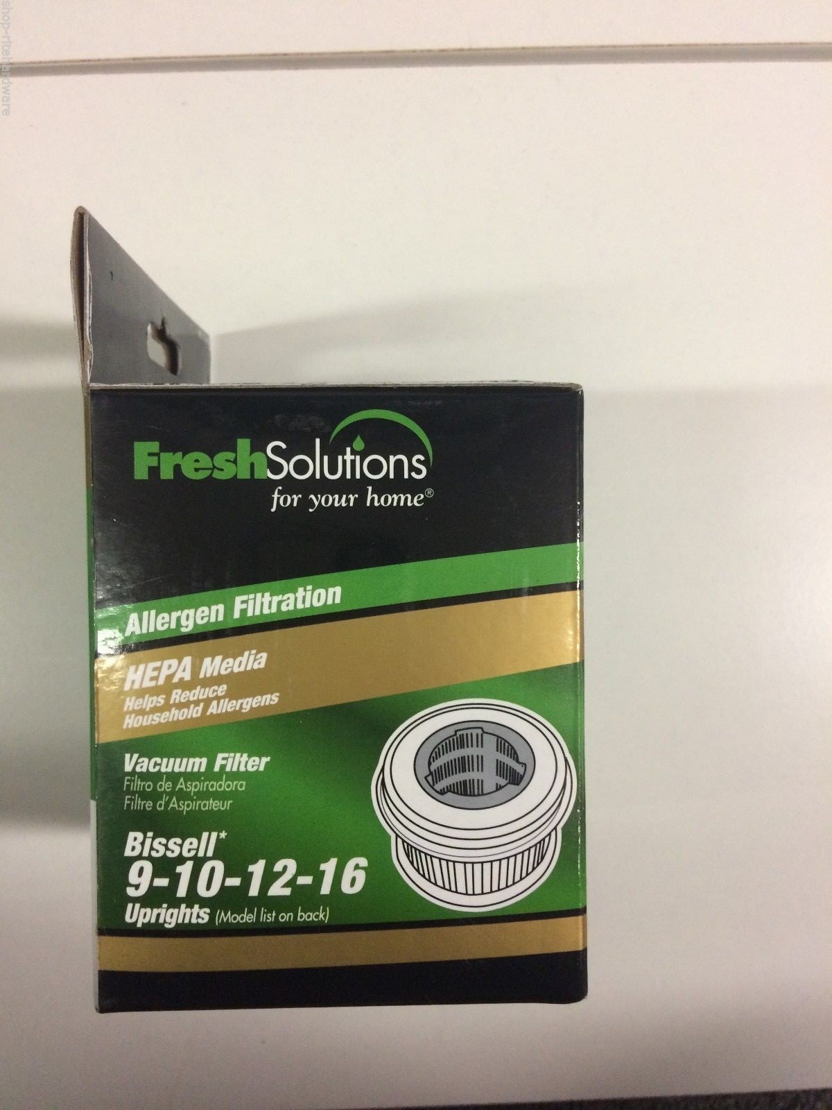 NEW FRESH SOLUTIONS ALLERGEN FILTRATIONS BISSELL 9 10 12 16 VACUUM FILTER 70438 gallery
