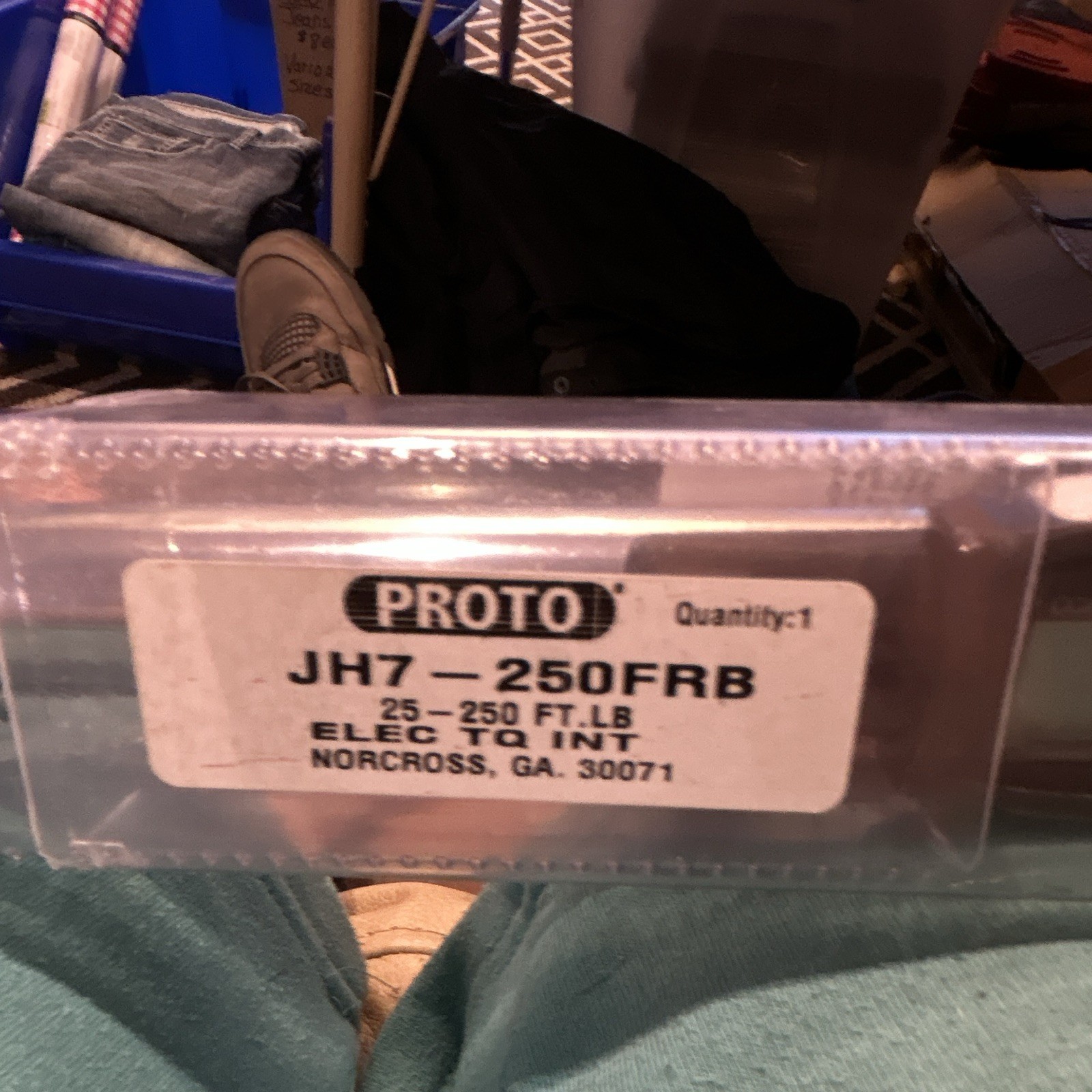 PROTO JH7-250FRB Electronic Reversible Ratcheting Torque Wrench 1/2" 25-250Lbs gallery