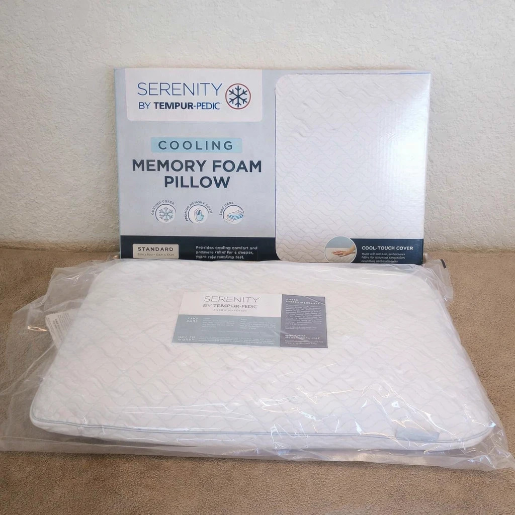 Serenity by Tempur-Pedic Cooling Memory Foam Pillow - Standard gallery