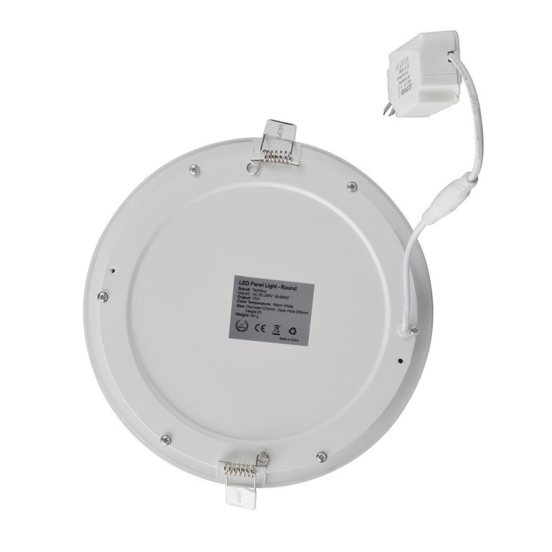 5Pack 8Inch LED Ceiling Lights Ultra-Thin Recessed Retrofits Kit 6000K Daylight gallery