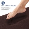 OLANLY Thick Memory Foam Bath Mat Rug 30x18, Extra Soft 30" X 18", Brown gallery