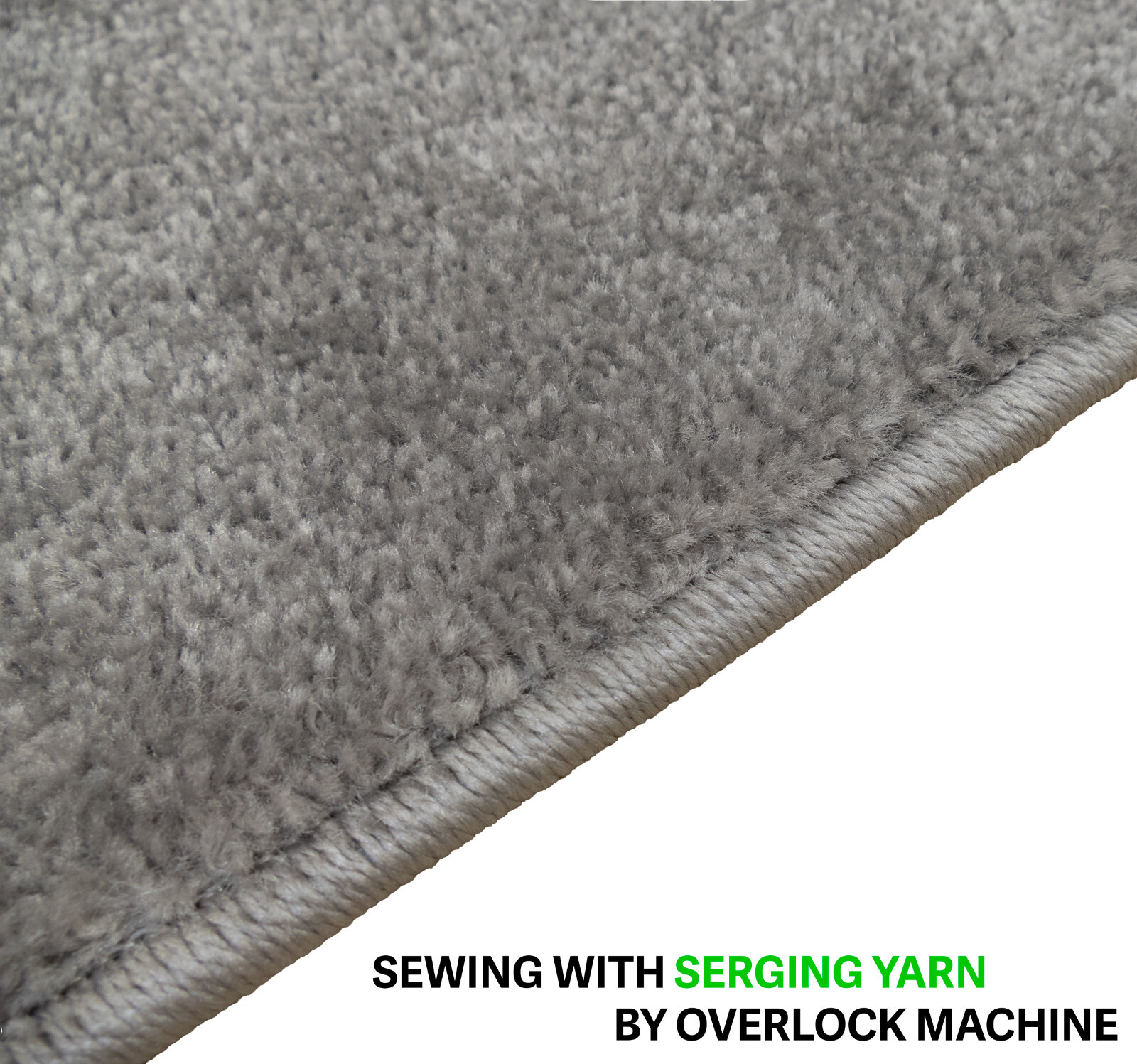 Custom Size Euro Collection Gray Color Medium Pile Washable Non Slip Runner Rug gallery