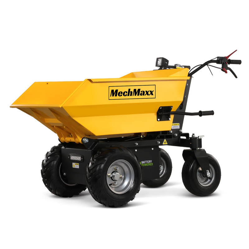 MechMaxx 1100Lbs Loading Battery Mini Dumper 1000W 48V Brushless DC Motor E50 gallery