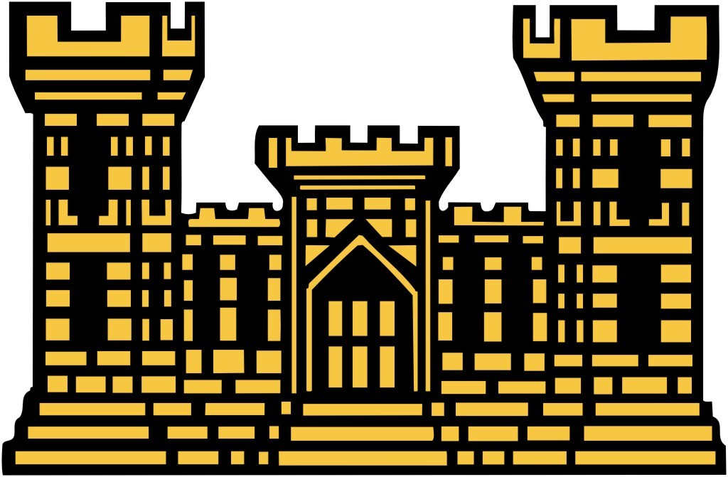 U.S. Army Engineer Castle Wall Window Vinyl Decal Sticker Military gallery
