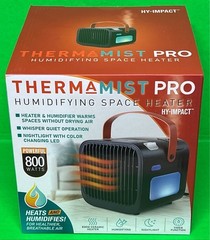 Intertek HY-IMPACT 800W Ceramic Humidifying Space Heater Model: 03439 – NEW
